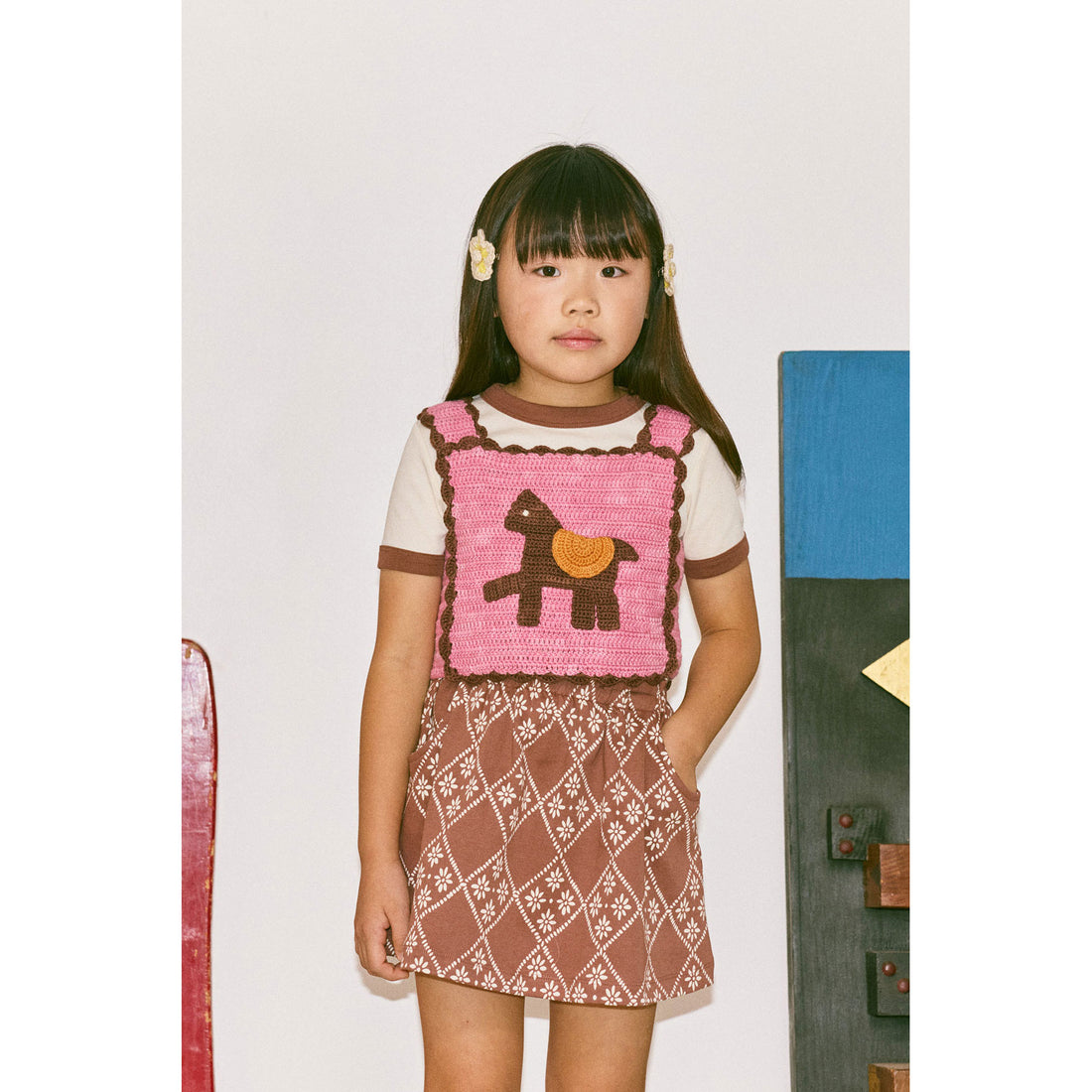 Misha and Puff   Azalea Crochet Horse Top