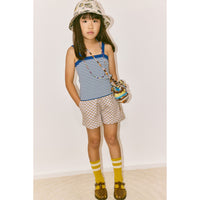 Misha and Puff   Mist Ben-Day Dots Cabana Short