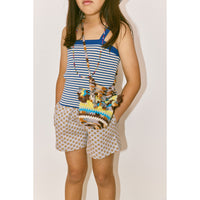 Misha and Puff Viola Space Dye Crochet Joya Shoulder Bag