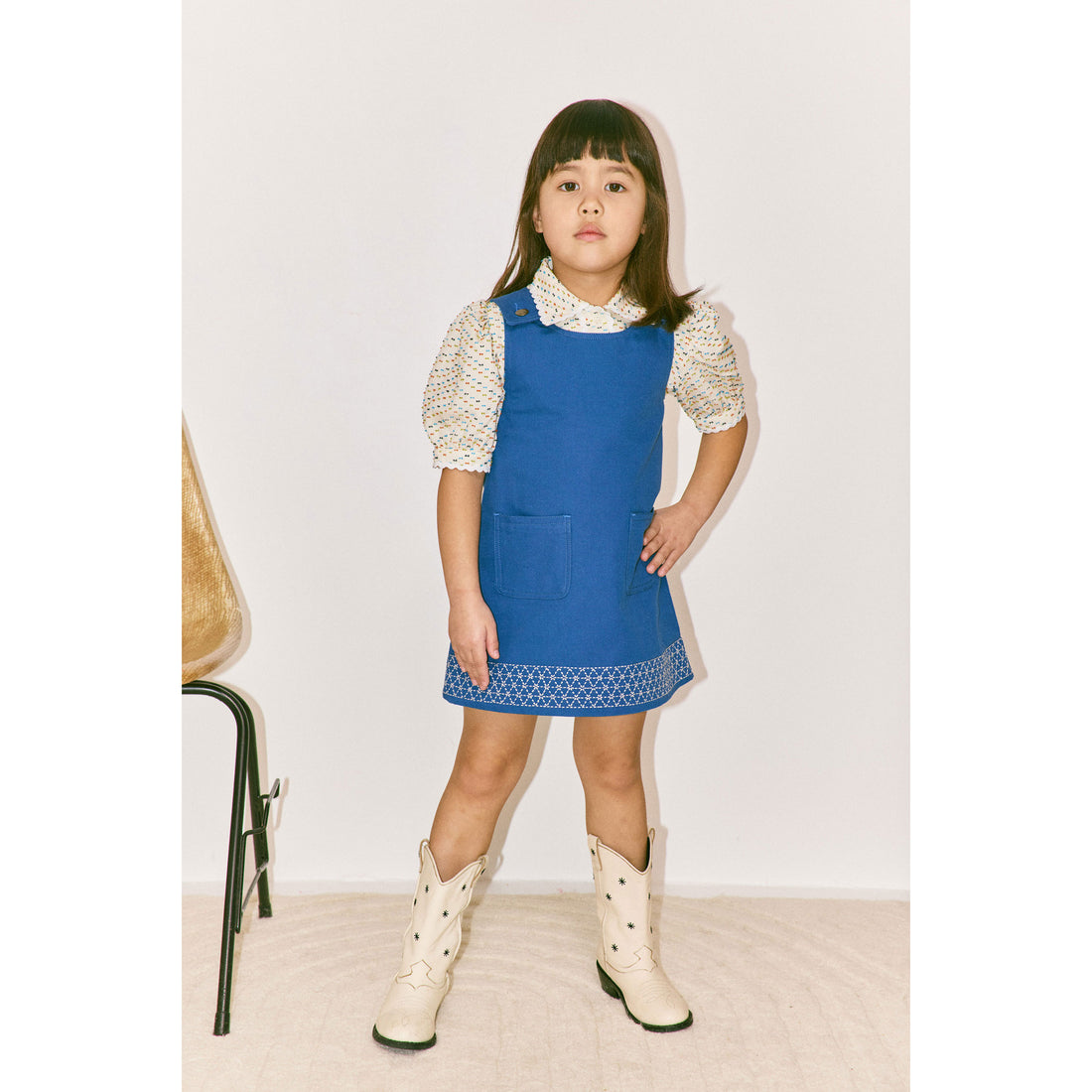 Misha and Puff   Blue Ribbon Little Paths Nell Dress