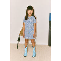 Misha and Puff Blue Ribbon Lisse Fields Twiggy Dress
