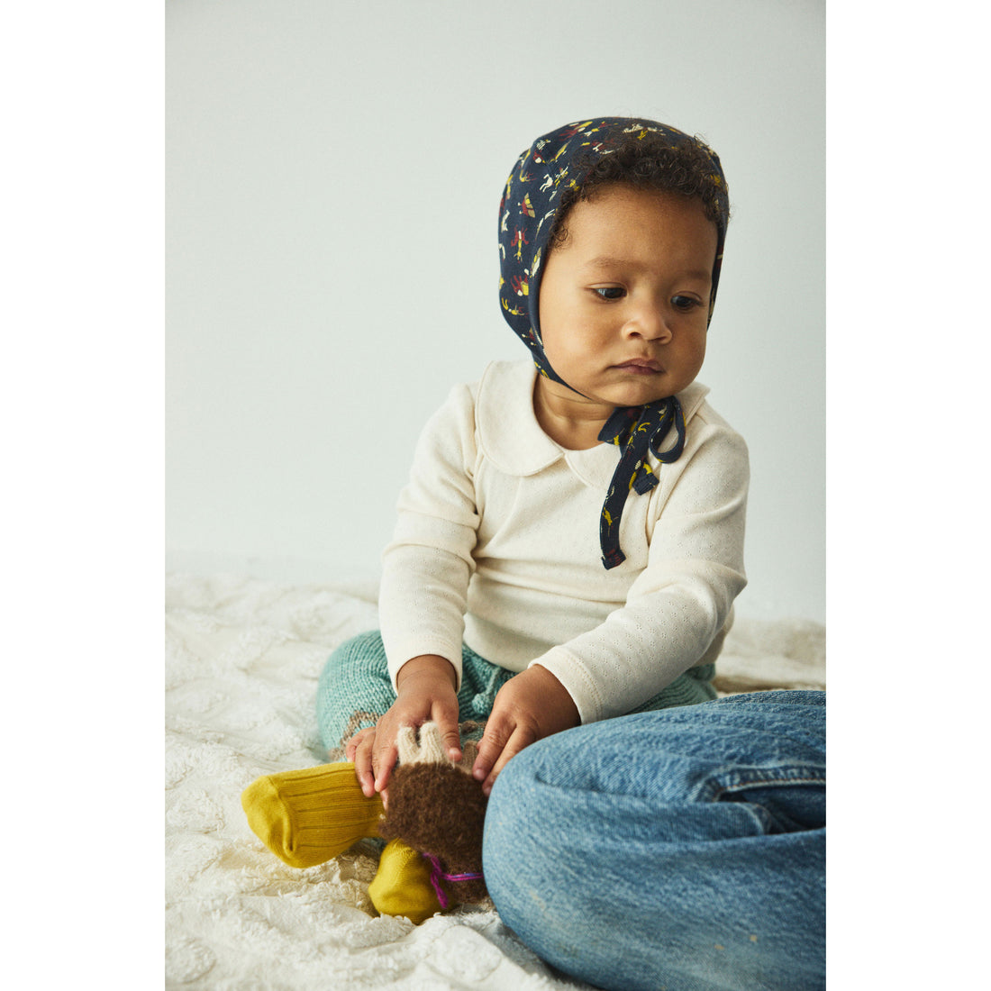 Misha and Puff  String Petit Collar Onesie