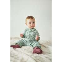 Misha and Puff Sage Cat & Mouse Baby Pierrot Onesie