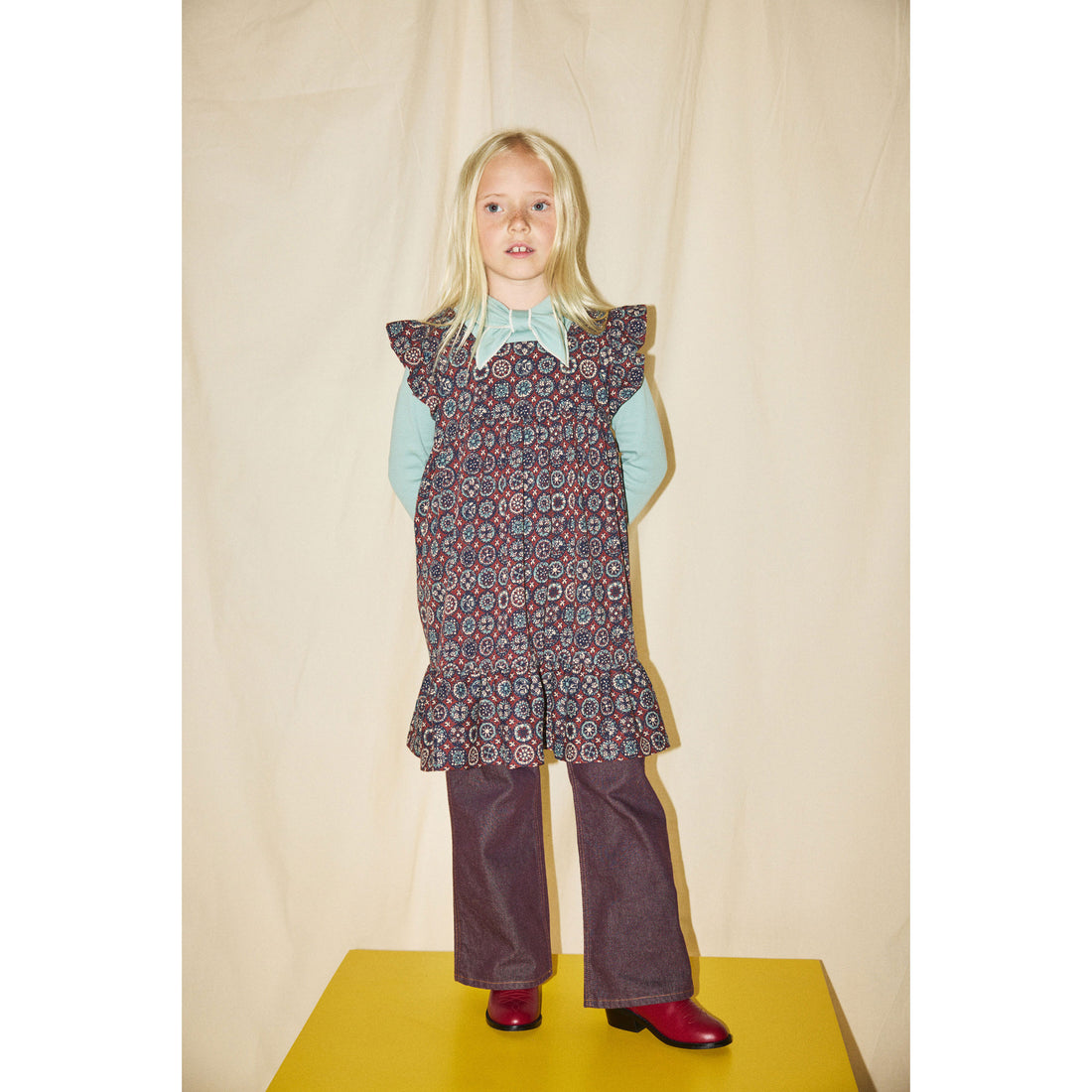 Misha and Puff Sage Scout Top