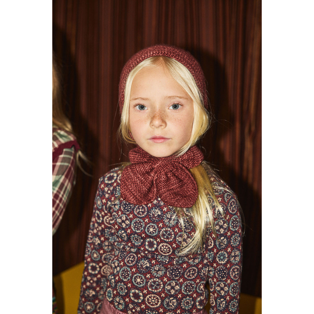Misha and Puff Madder Root Folk Tile Turtleneck
