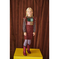 Misha and Puff Madder Root Folk Tile Pattie Top