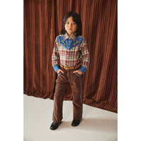 Misha and Puff Nutshell Corduroy Western Slim Flare Pant