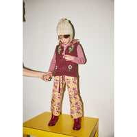 Misha and Puff String/Antique Rose Chrysanthemum Legging