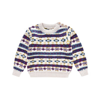 Louise Misha Cream Lounis Pullover
