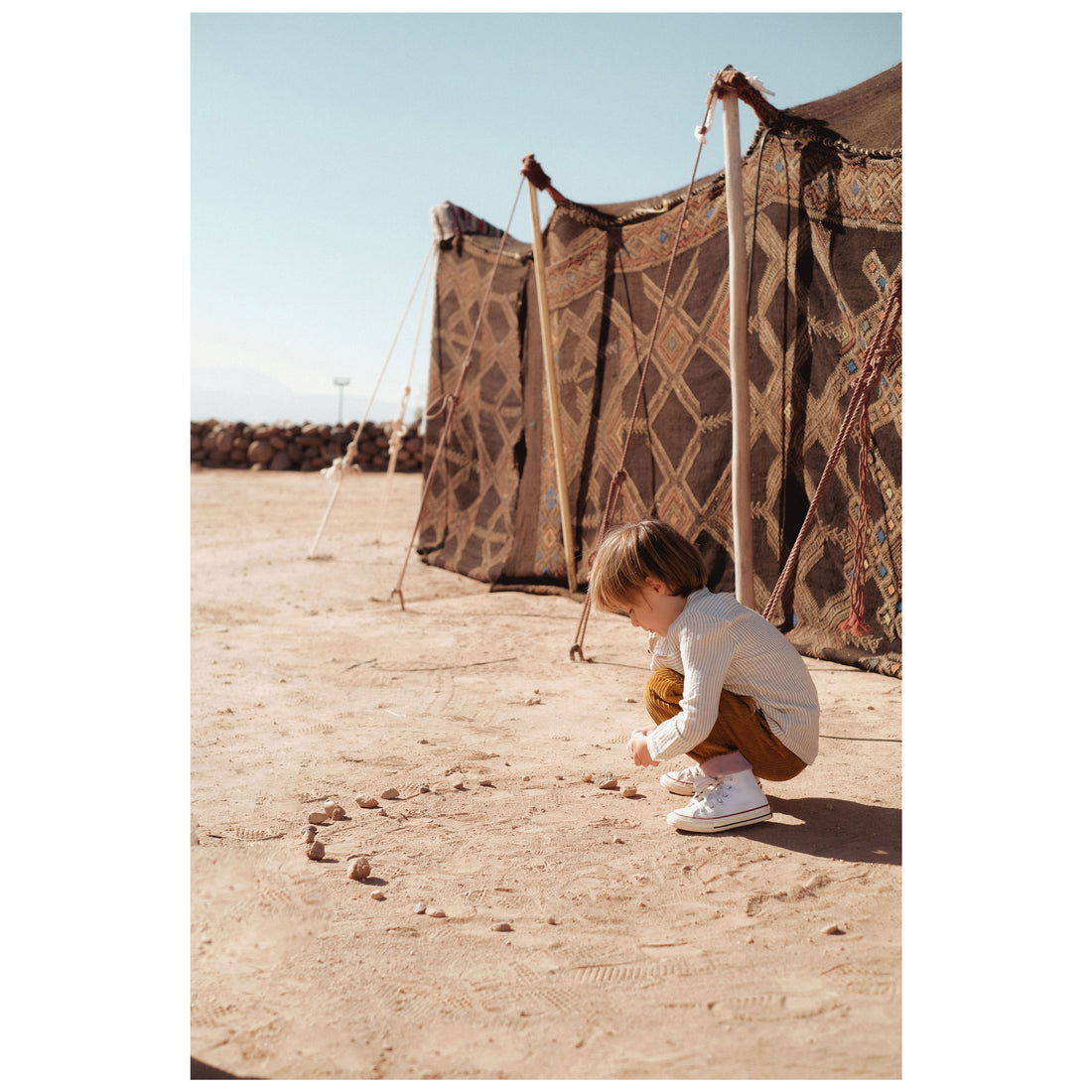 Louise Misha Cream Stripes Amod Shirt