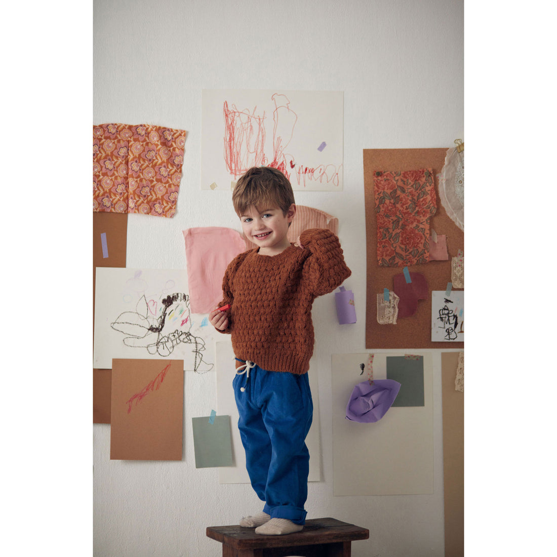 Louise Misha Caramel Amio Sweater