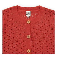 Bonton Pumpkin Retro Cardigan