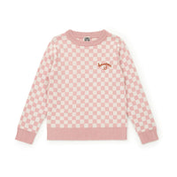 Bonton Rosewood Check Damier Pullover
