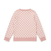 Bonton Rosewood Check Damier Pullover