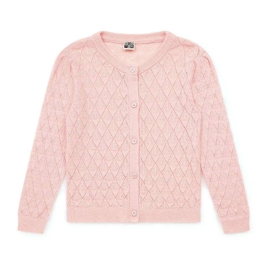 Bonton Rose Openwork Cardigan