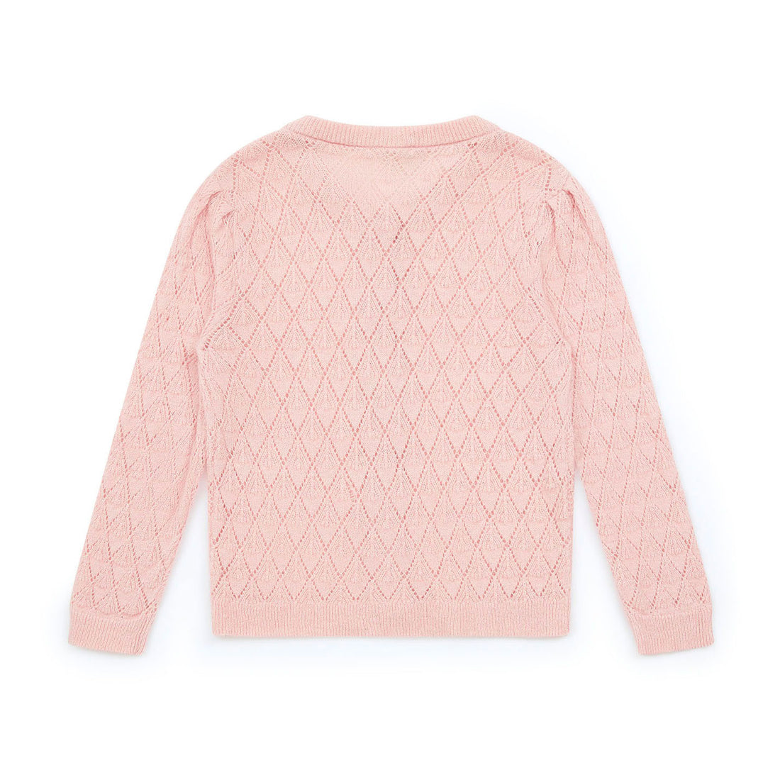 Bonton Rose Openwork Cardigan