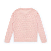 Bonton Rose Openwork Cardigan
