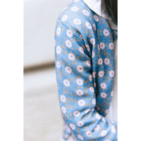 Bonton Blue Floral Lilou Cardigan