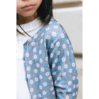 Bonton Blue Floral Lilou Cardigan
