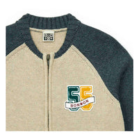 Bonton Grey Teddy Knit Jacket