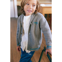 Bonton Gray Hubert Cardigan