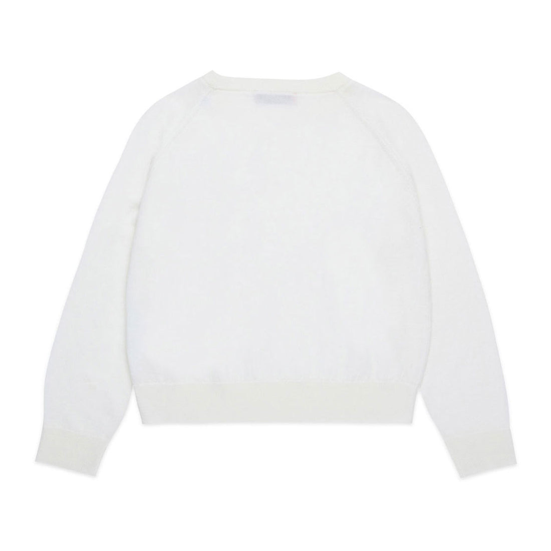 Max and Co White Wool Crewneck Pullover