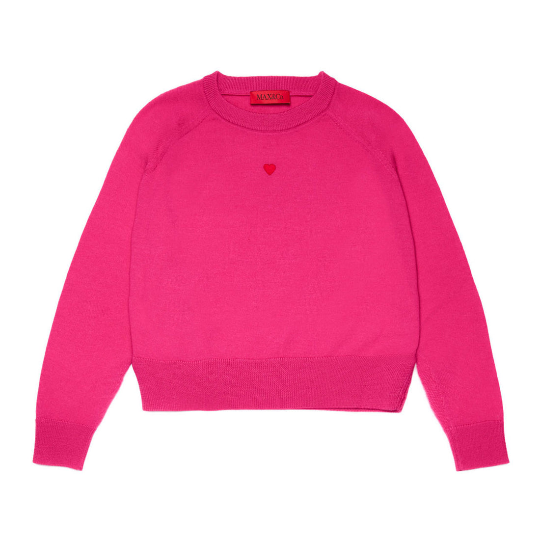 Max and Co Fuxia Wool Crewneck Pullover
