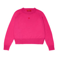 Max and Co Fuxia Wool Crewneck Pullover