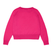 Max and Co Fuxia Wool Crewneck Pullover