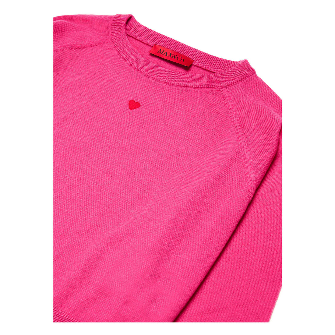 Max and Co Fuxia Wool Crewneck Pullover