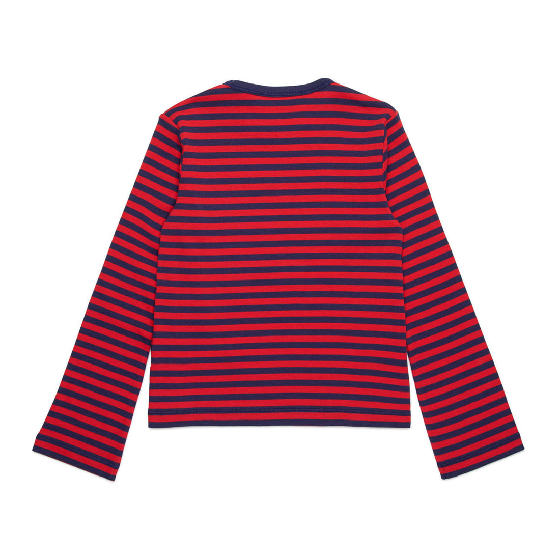 Max and Co Dark Red Striped Long Sleeve T-Shirt