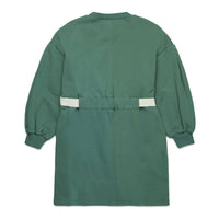 Max and Co Spruce Green Maxi Sweater Dress With Belt