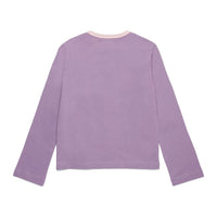 Max and Co Light Lilac Long Sleeve T-shirt With Logo