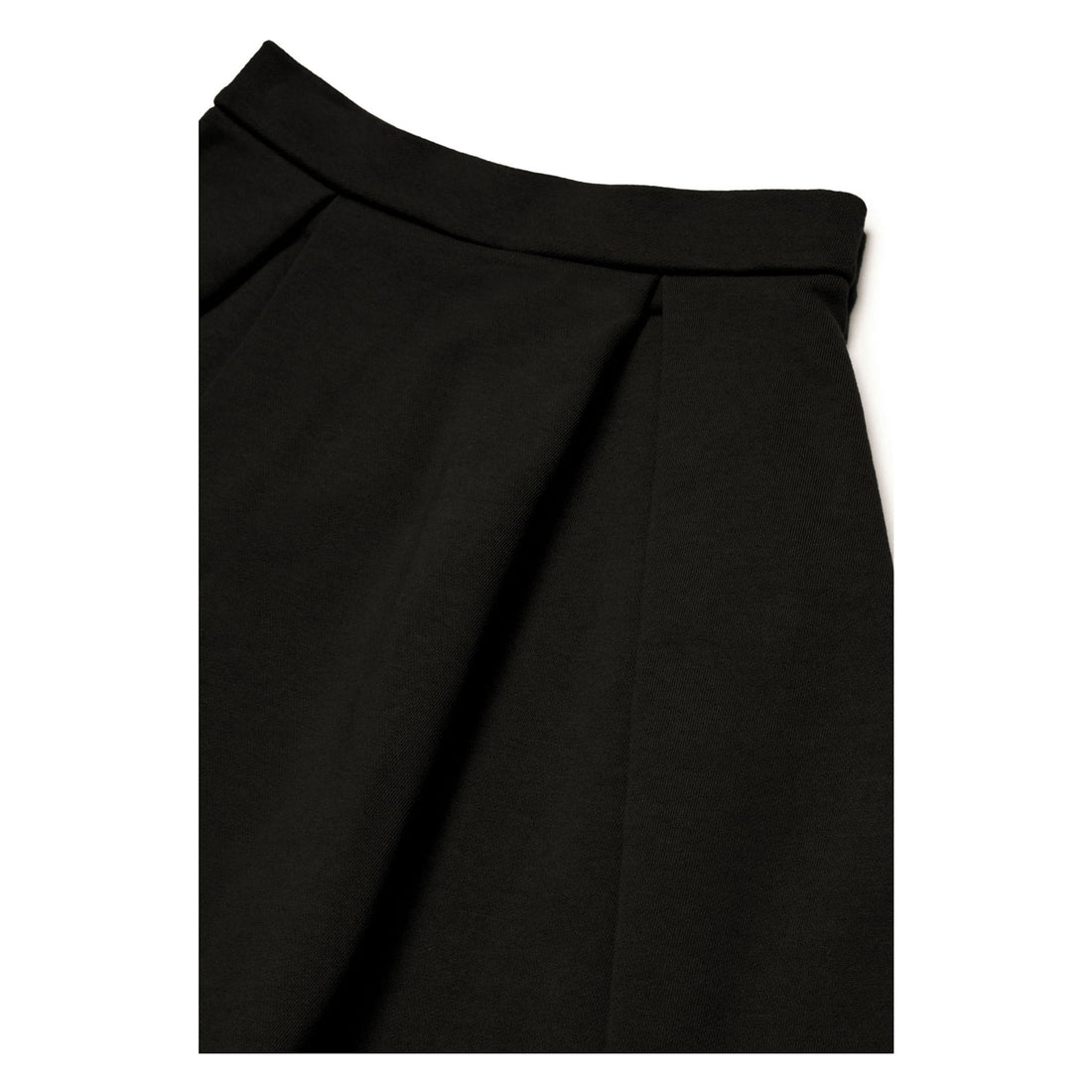 Max and Co Black Fleece Corolla Skirt