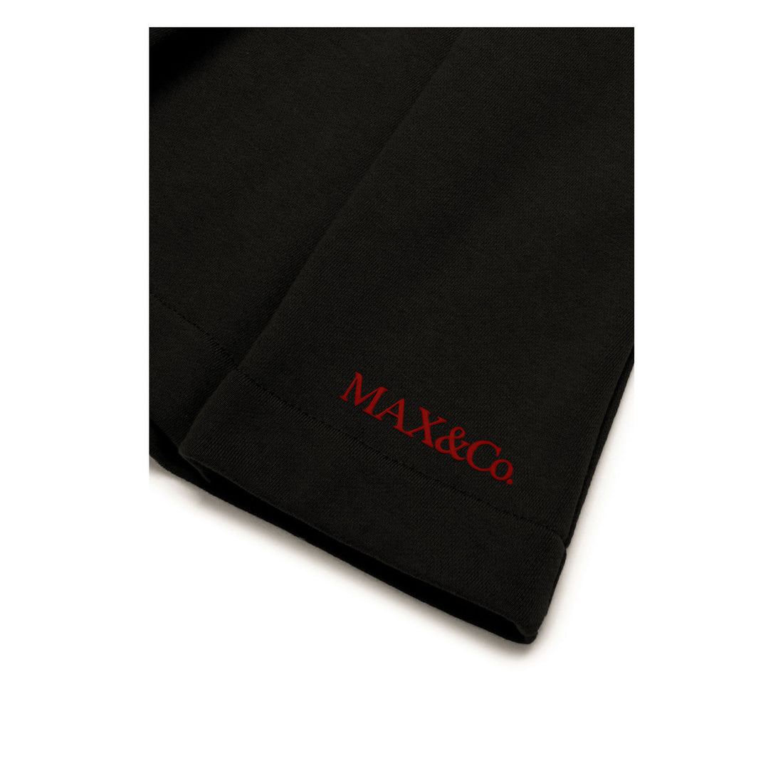 Max and Co Black Fleece Corolla Skirt