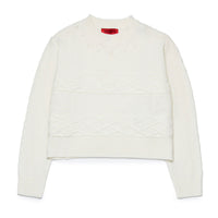 Max and Co White Wool Blend Pullover