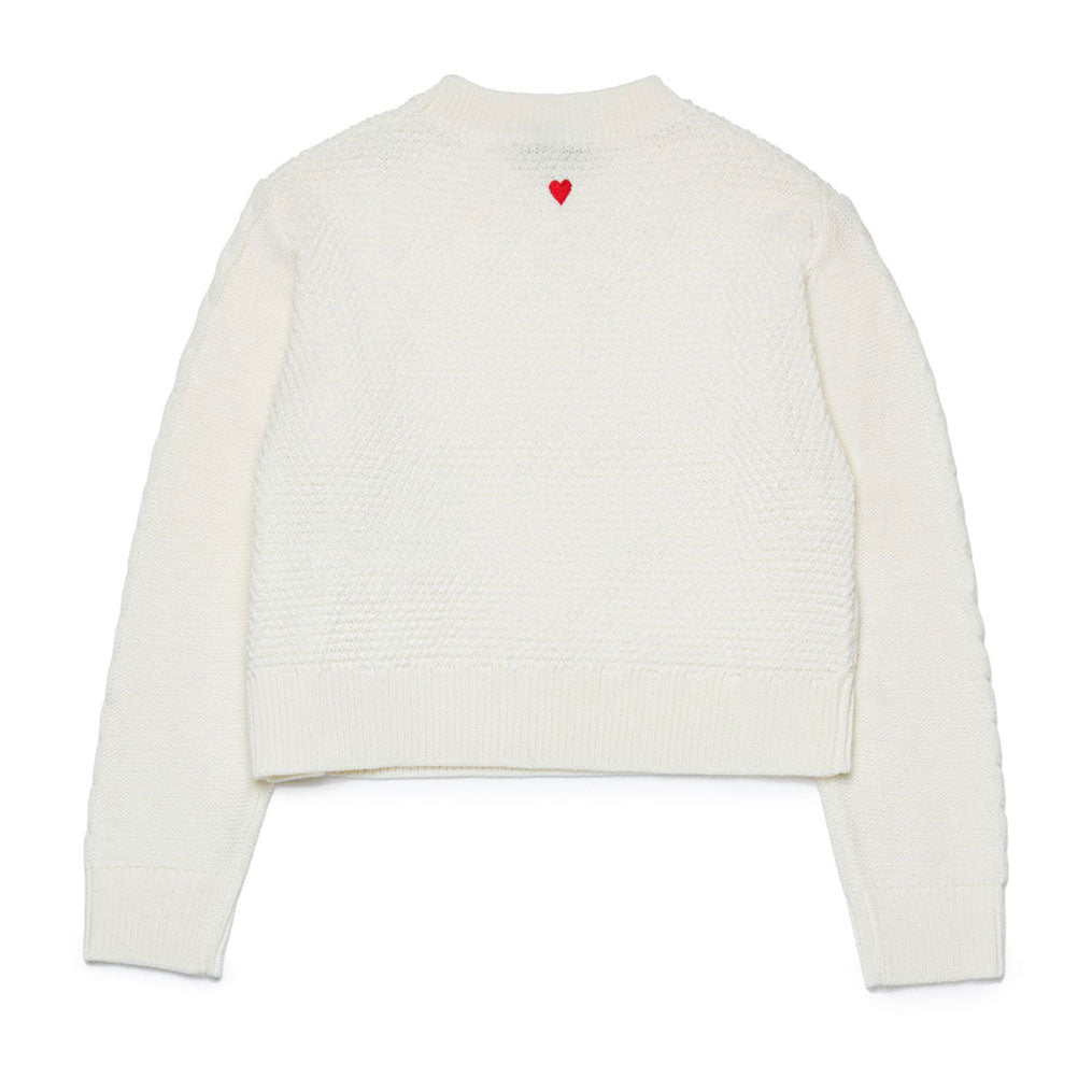 Max and Co White Wool Blend Pullover