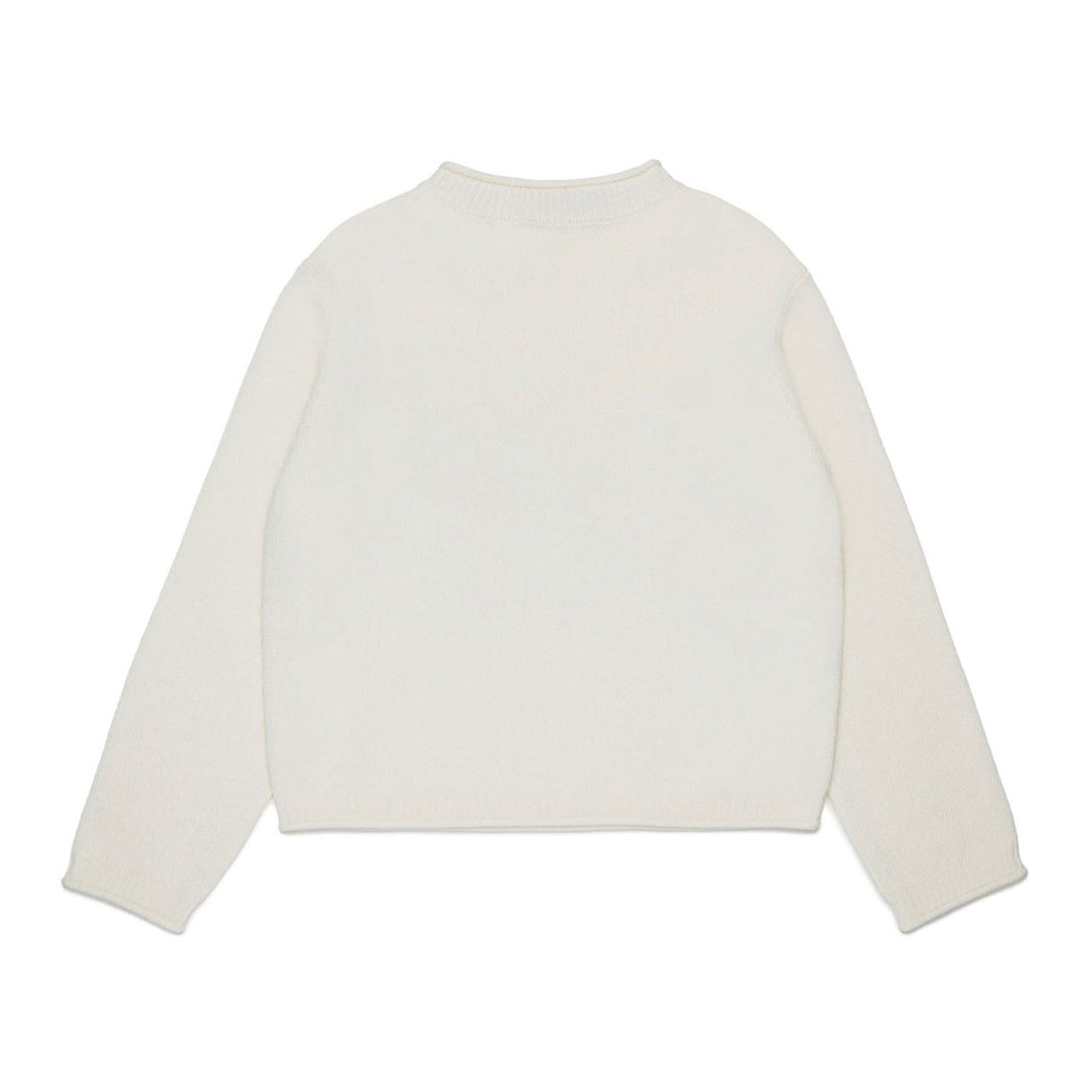 Max and Co Ivory Square Logo Knit Sweater