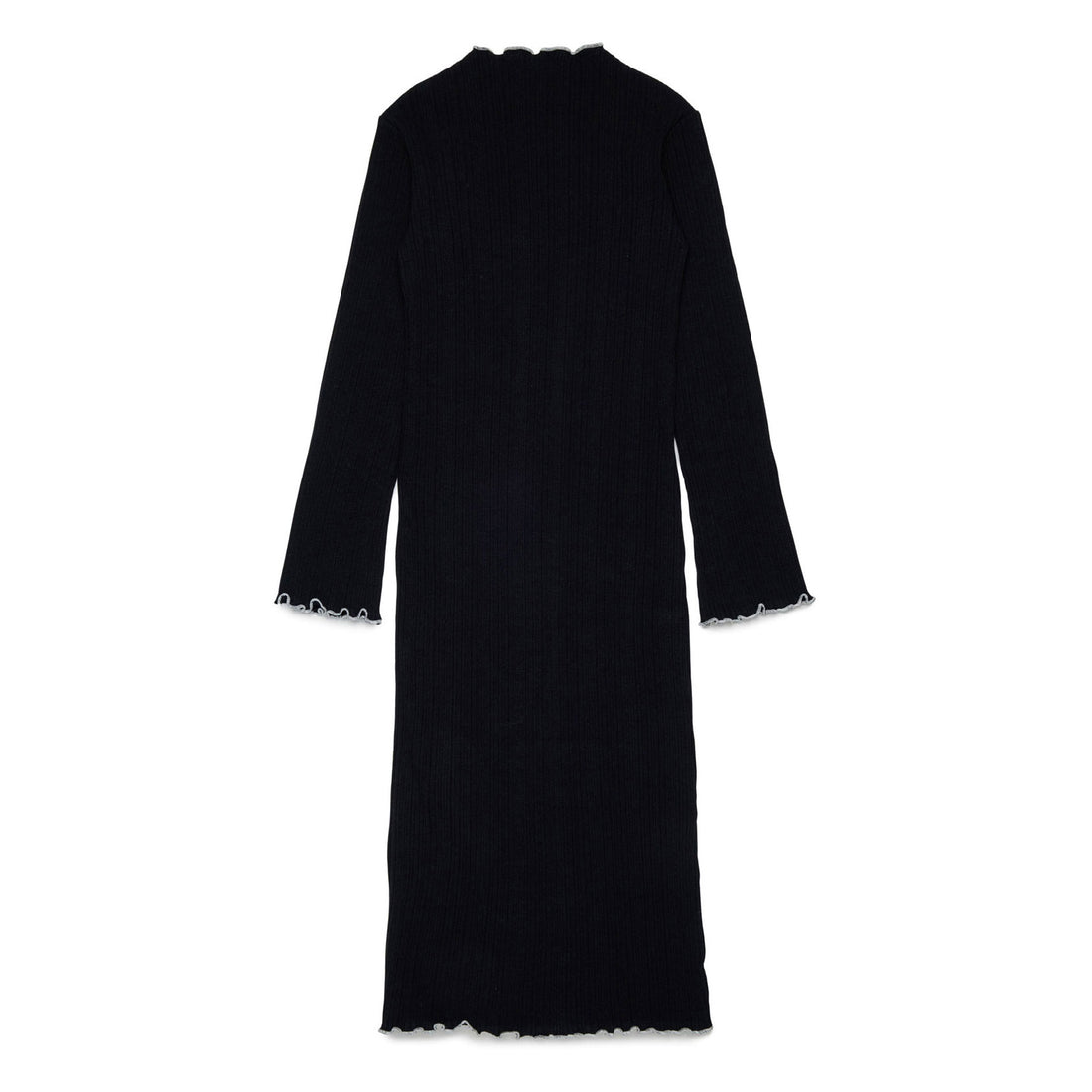 Max and Co Black Contrast Trim Long Dress