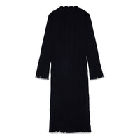 Max and Co Black Contrast Trim Long Dress