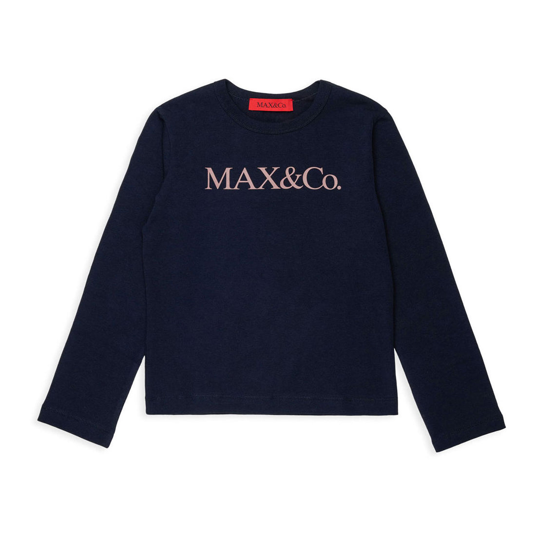 Max and Co Navy Logo Tee