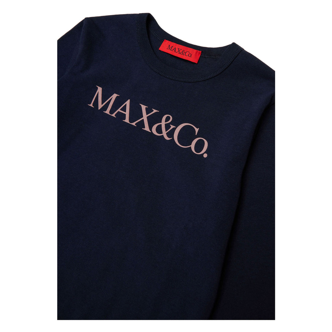Max and Co Navy Logo Tee