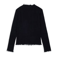 Max and Co Black Contrast Trim Tee