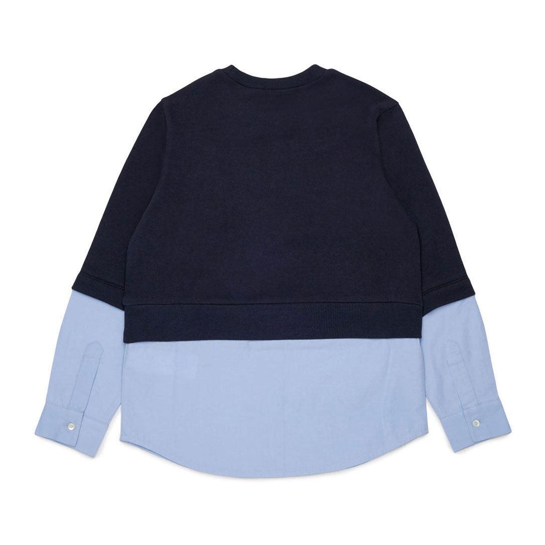 Max and Co Navy Logo Sweatshirt