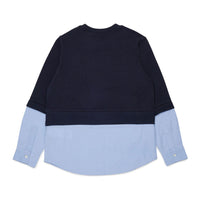 Max and Co Navy Logo Sweatshirt
