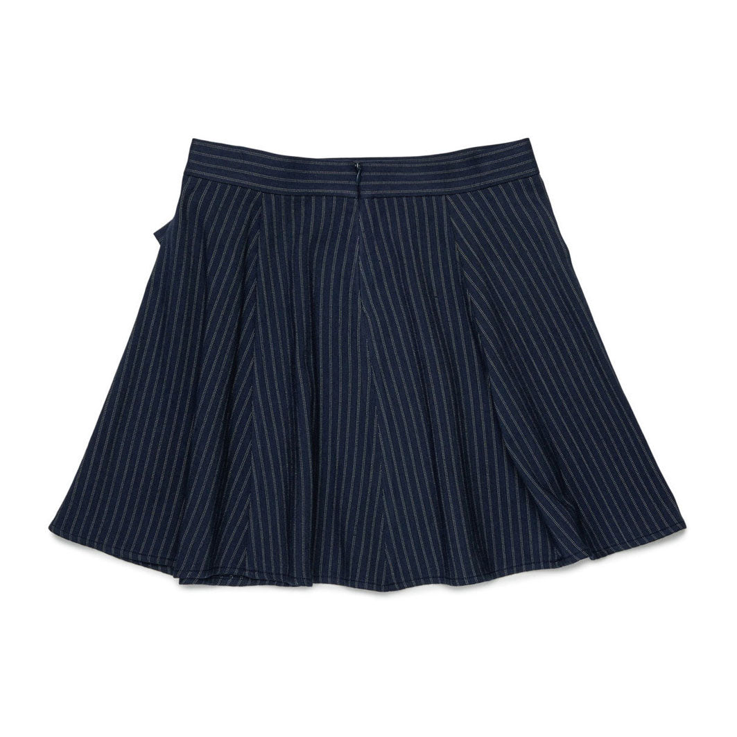 Max and Co Navy Pinstripe Skirt