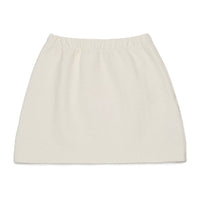 Max and Co Ivory Jacquard Allover Logo Skirt