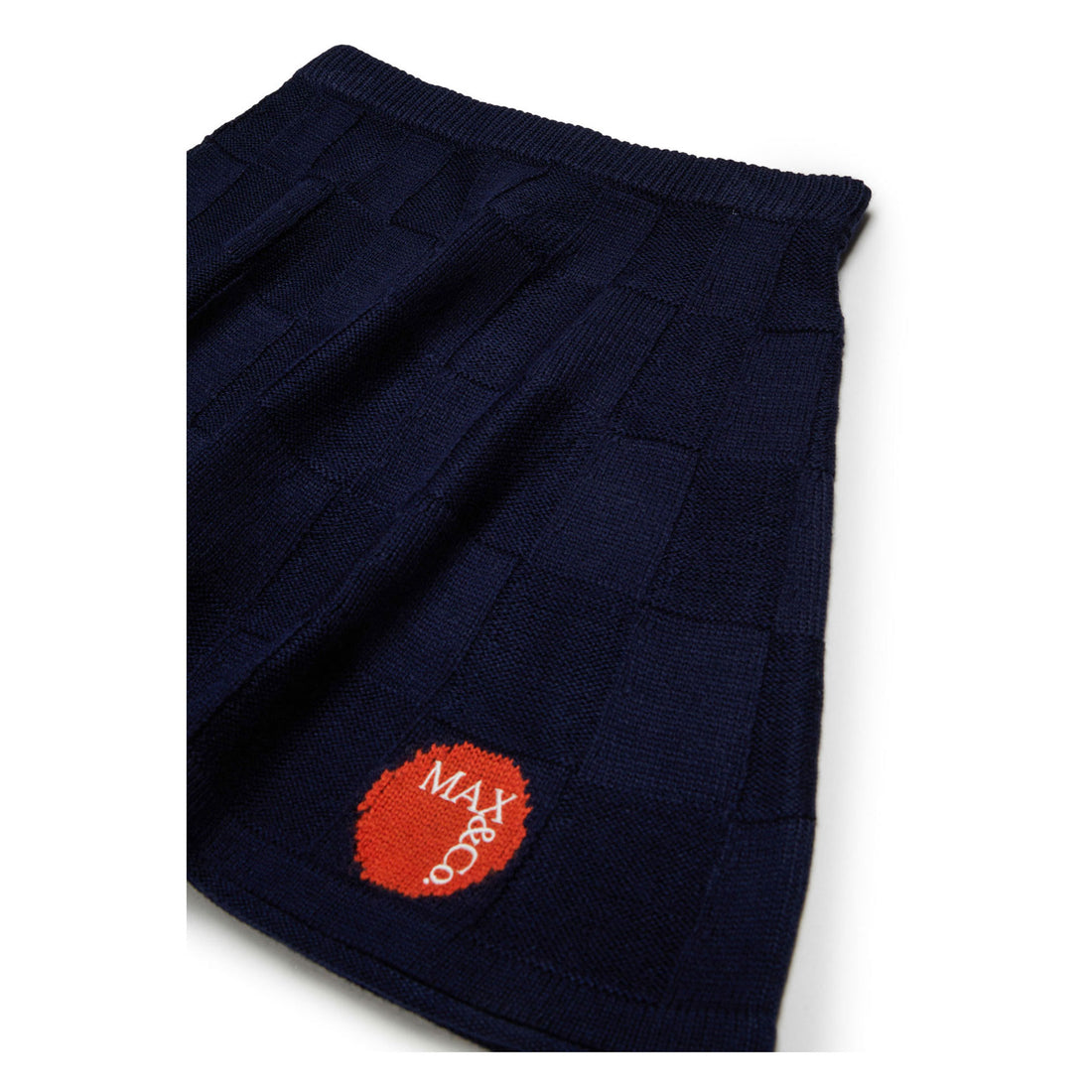 Max and Co Navy Knit Skirt
