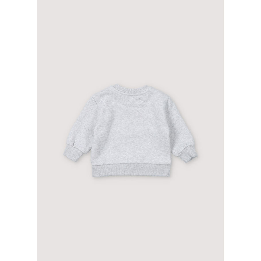 The New Society Grey Melange Mykonos Sweatshirt