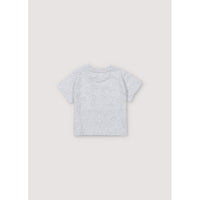 The New Society Grey Melange Mykonos T-Shirt